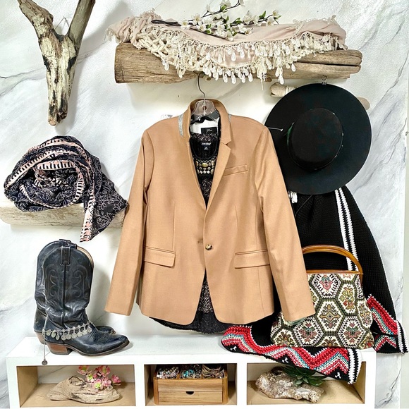 J. Crew Jackets & Blazers - SOLD⭐️BNWOT Trendy JCREW Regent luxury wool equestrian boho blazer w countryvibe